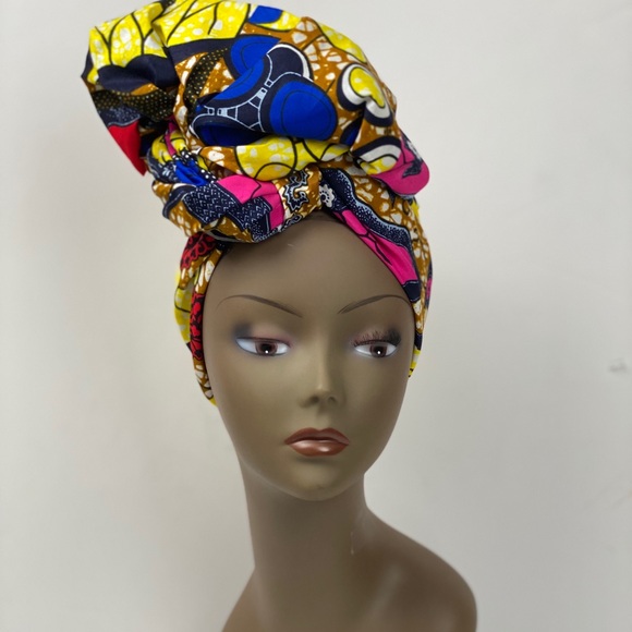 Accessories - African Mixed Print Ankara Headwrap